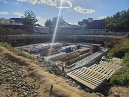 Заливка фундамента для дома