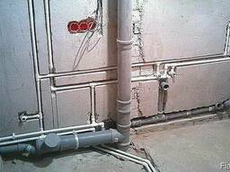 Замена, разводка водопроводных и канализационных труб