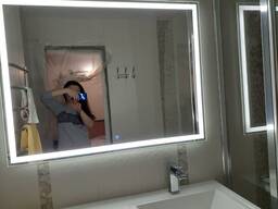 Зеркала в ванную комнату с подсветкой по индивидуальному заказу!