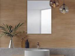 Зеркало 50 на 30 см в прихожую или ванную комнату