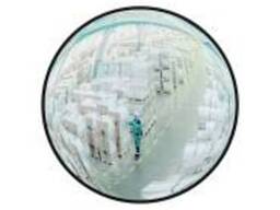 Зеркало для помещений круглое на гибком кронштейне 400мм