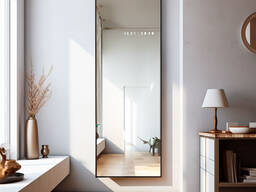 Зеркало в металлической раме приставное Констанс-слим В